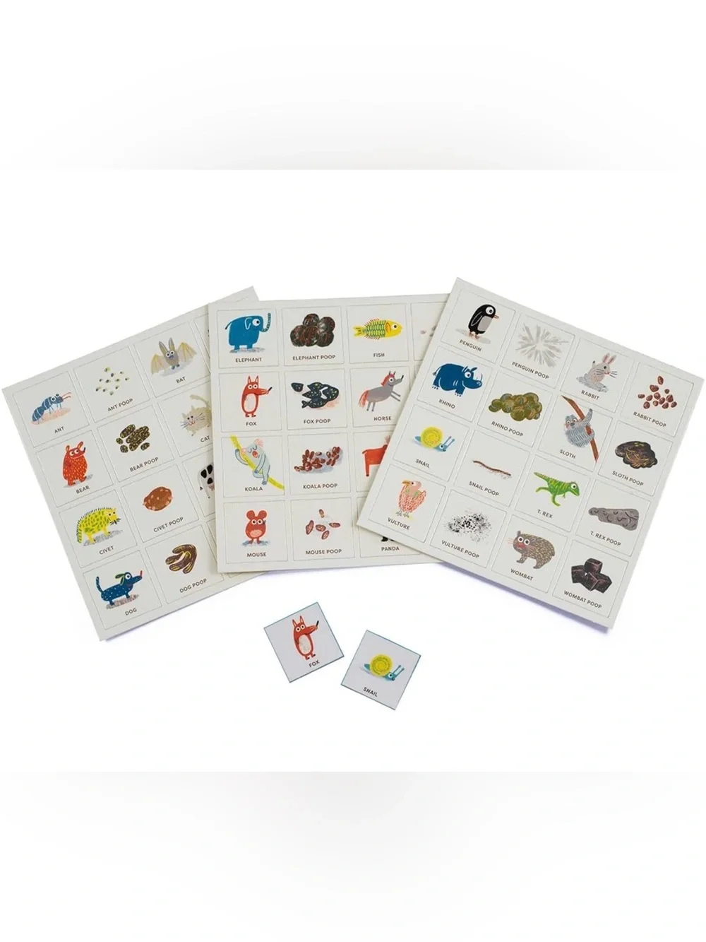 Poop Bingo Kids Game